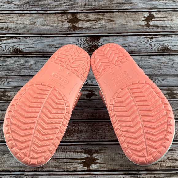 NEW!! Crocs Crocband Melon Clogs Sz 11 - Picture 6 of 6